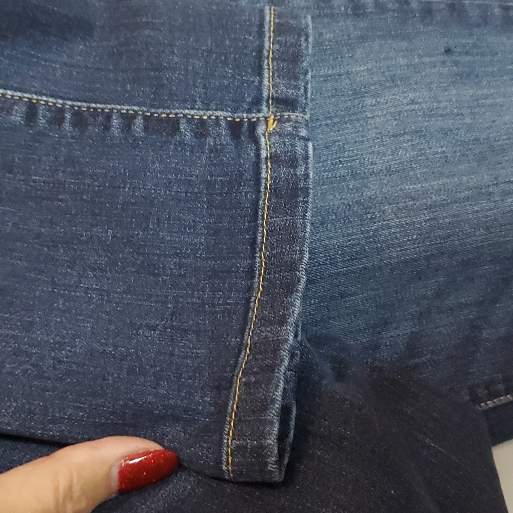 Lauren Ralph Lauren Premier Straight Mid Rise Jeans SZ 10 - Picture 6 of 7